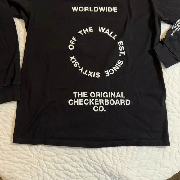 Vans | Men’s Cotton long sleeve Black medium - Picture 5 of 7